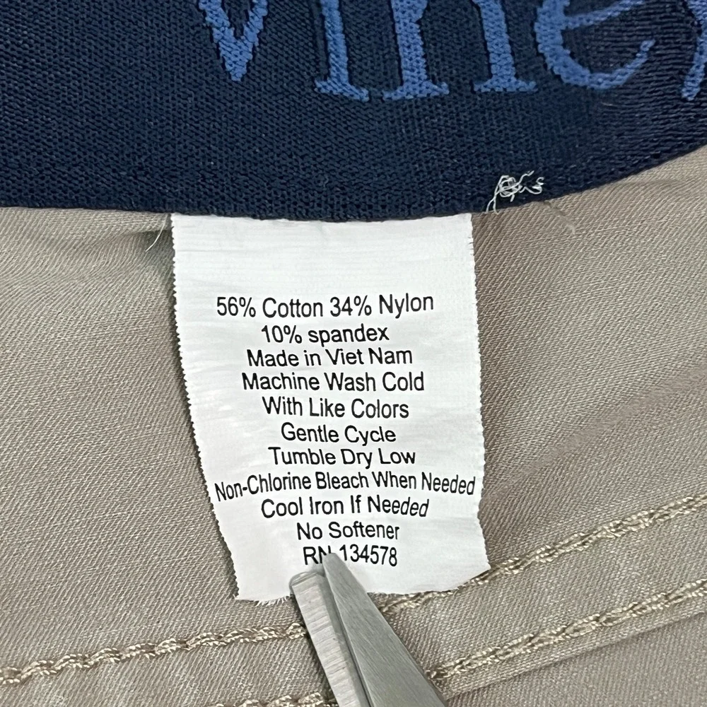 Vineyard Vines On The‎ Go Performance Pants Mens 38X30 Tan Khaki Chino OTG Golf